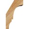 Ekena Millwork 6"W x 6"D x 10"H Balboa Rough Sawn Knee Brace, Western Red Cedar BRC06X06X10BOA00RWR - alternate 4